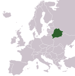 Map Belarus